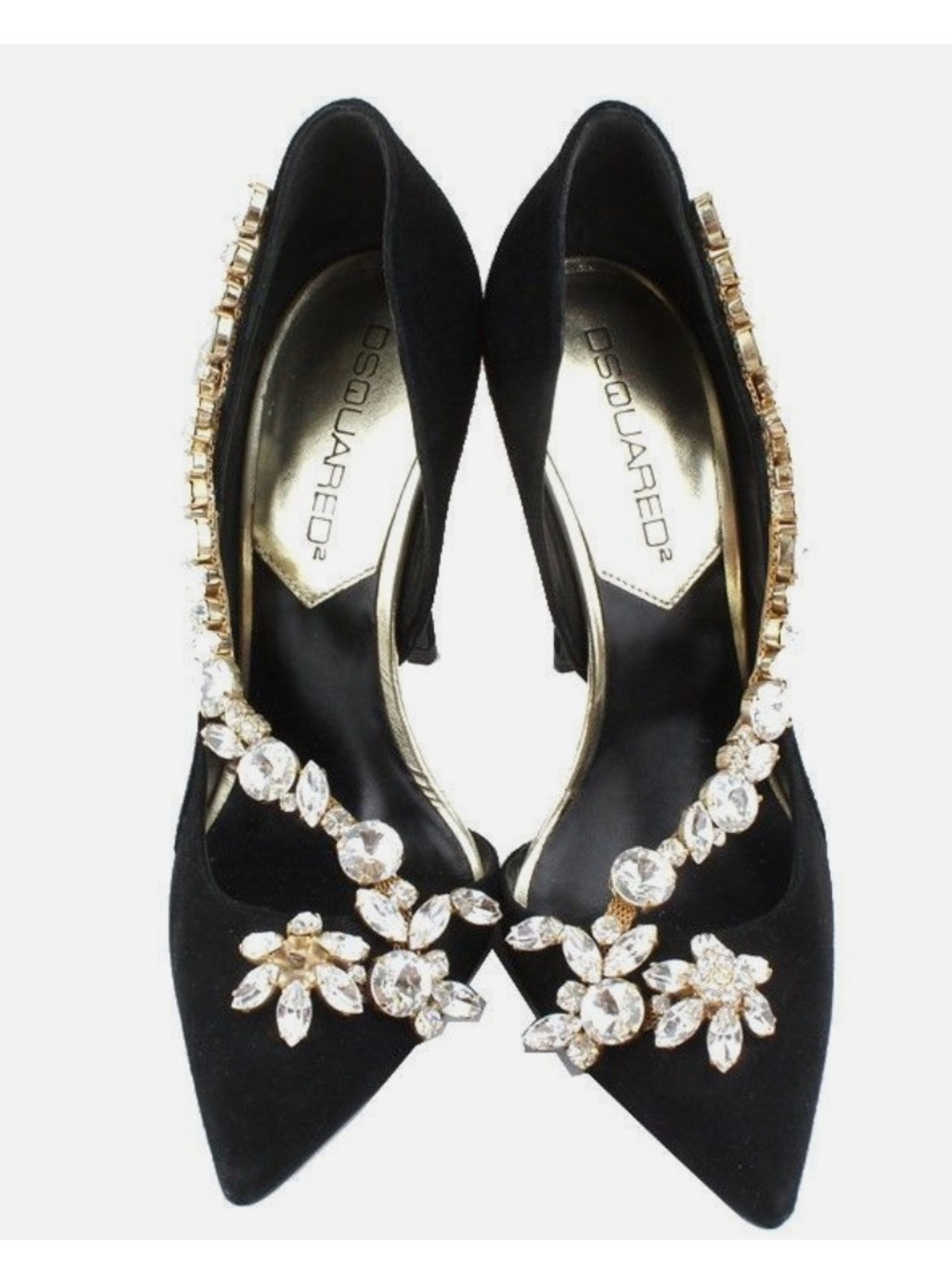 🔥👠DSQUARED RARE Jewel Heels 6.5-7 LIMITED EDITION - KIM K Owned